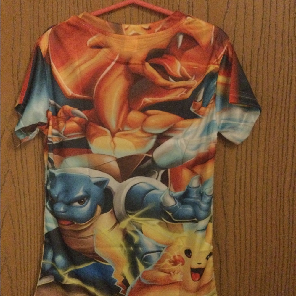 𝅺UNBRANDED Pokémon shirt size 6t (120cm)new never worn A-30